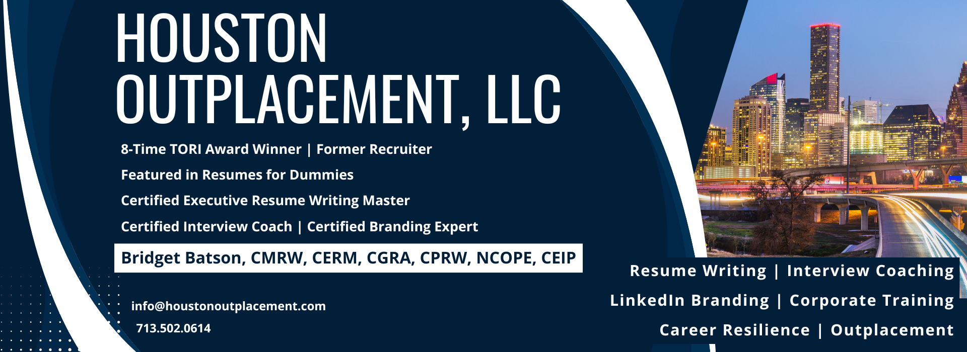 Houston Outplacement LLC Houston Career Coaching Houston Resume Writing