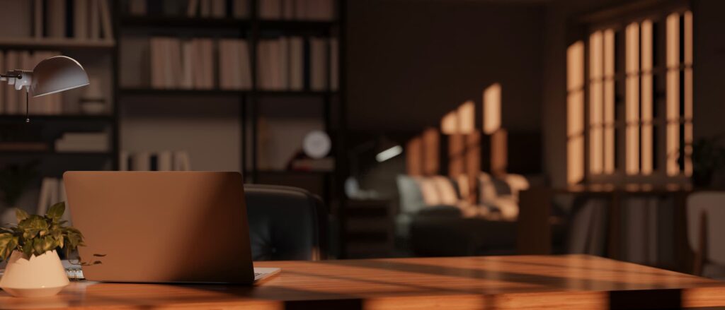 WARM AMBIENCE OFFICE BACKGROUND