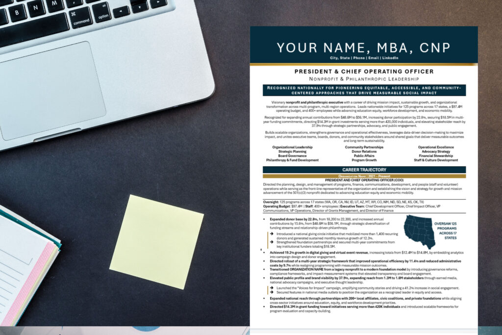 executive resume writing